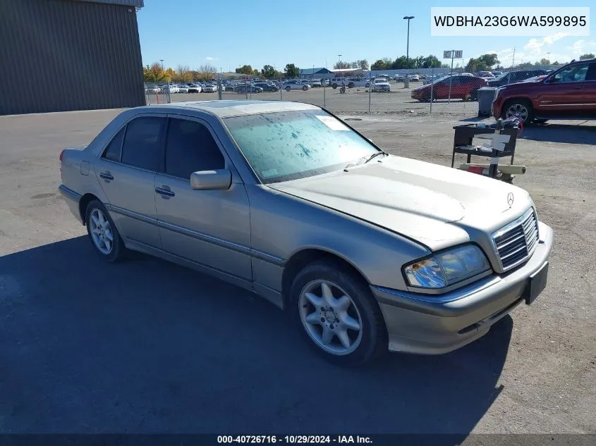 1998 Mercedes-Benz C 230 VIN: WDBHA23G6WA599895 Lot: 40726716