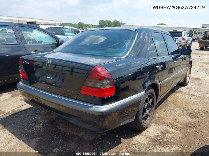 1999 Mercedes-Benz C 280 VIN: WDBHA29G6XA734219 Lot: 39980061