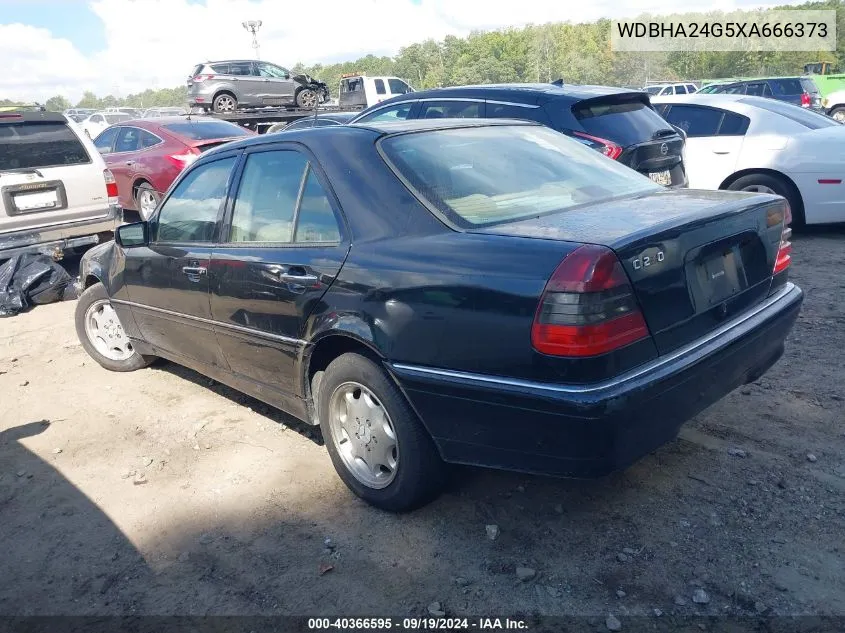 1999 Mercedes-Benz C 230 Kompressor VIN: WDBHA24G5XA666373 Lot: 40366595