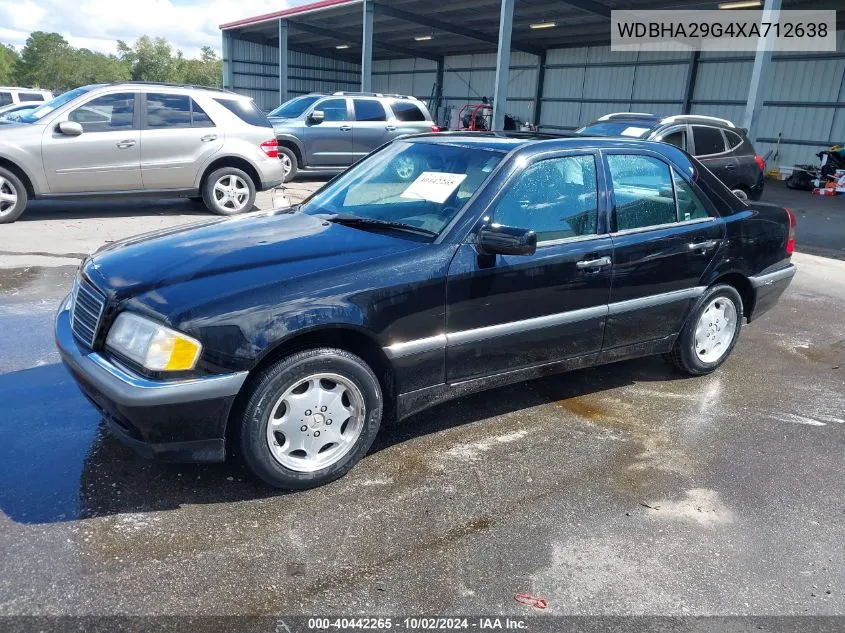 1999 Mercedes-Benz C 280 VIN: WDBHA29G4XA712638 Lot: 40442265