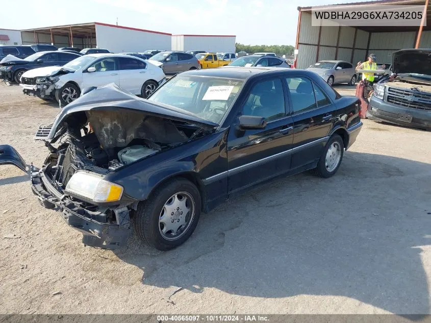 1999 Mercedes-Benz C 280 VIN: WDBHA29G6XA734205 Lot: 40565097