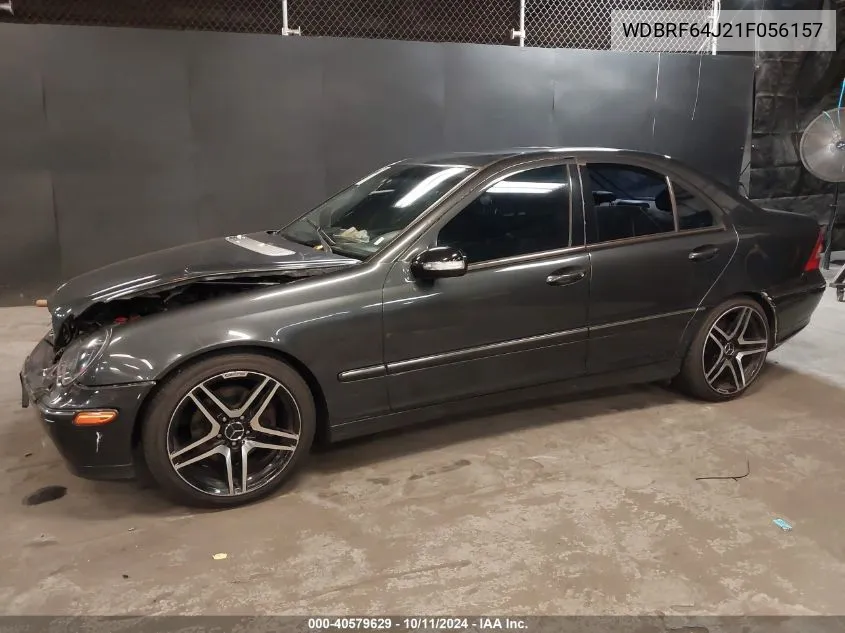 2001 Mercedes-Benz C 320 VIN: WDBRF64J21F056157 Lot: 40579629