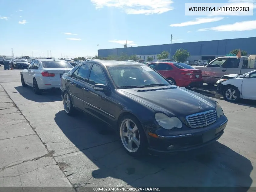 2001 Mercedes-Benz C 320 VIN: WDBRF64J41F062283 Lot: 40737464