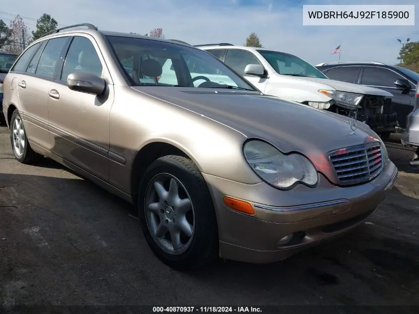 2002 Mercedes-Benz C 320 VIN: WDBRH64J92F185900 Lot: 40870937