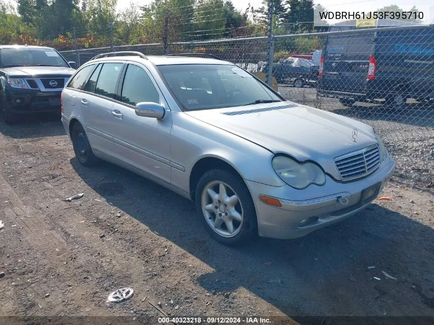 2003 Mercedes-Benz C 240 VIN: WDBRH61J53F395710 Lot: 40323218