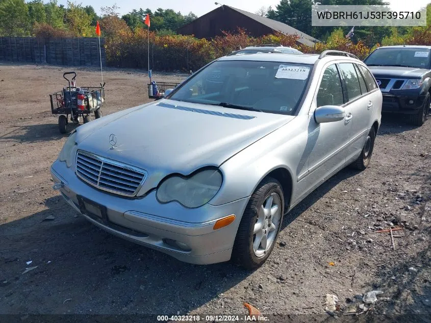 2003 Mercedes-Benz C 240 VIN: WDBRH61J53F395710 Lot: 40323218