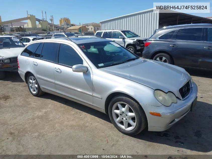 2004 Mercedes-Benz C 320 VIN: WDBRH64J74F525824 Lot: 40513999