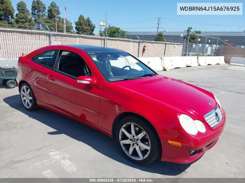 2005 Mercedes-Benz C 320 Sport VIN: WDBRN64J15A676925 Lot: 39955255