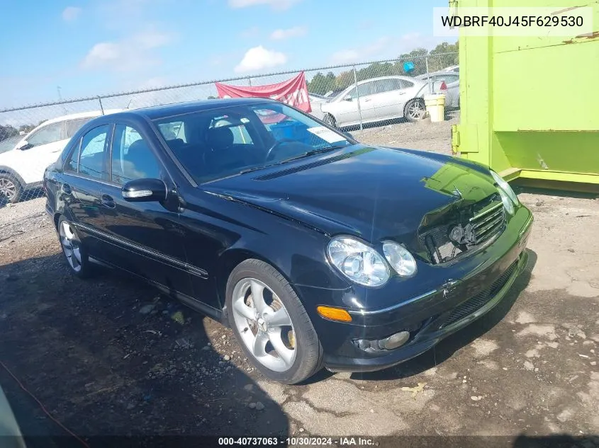 2005 Mercedes-Benz C 230 Kompressor Sport VIN: WDBRF40J45F629530 Lot: 40737063