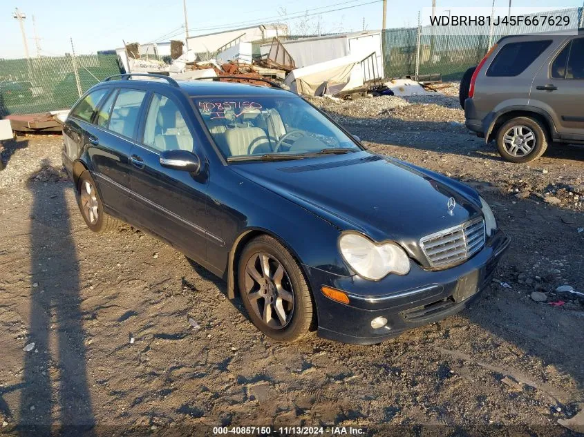 2005 Mercedes-Benz C 240 Luxury 4Matic VIN: WDBRH81J45F667629 Lot: 40857150