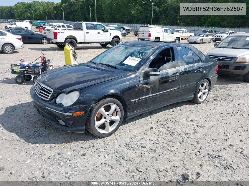 WDBRF52H36F762507 2006 Mercedes-Benz C 230 Sport