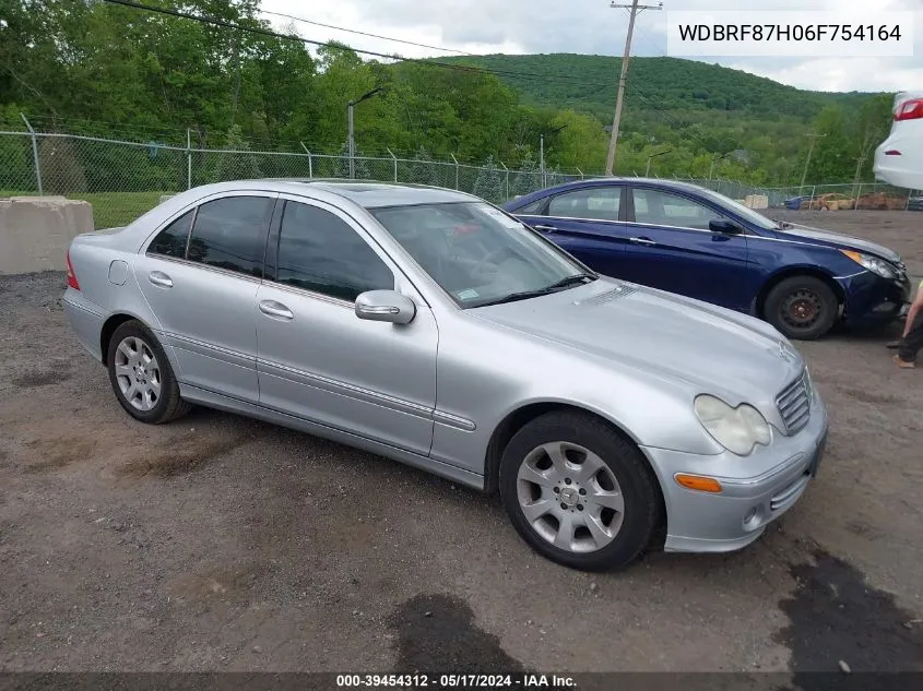 2006 Mercedes-Benz C 350 Luxury 4Matic VIN: WDBRF87H06F754164 Lot: 39454312