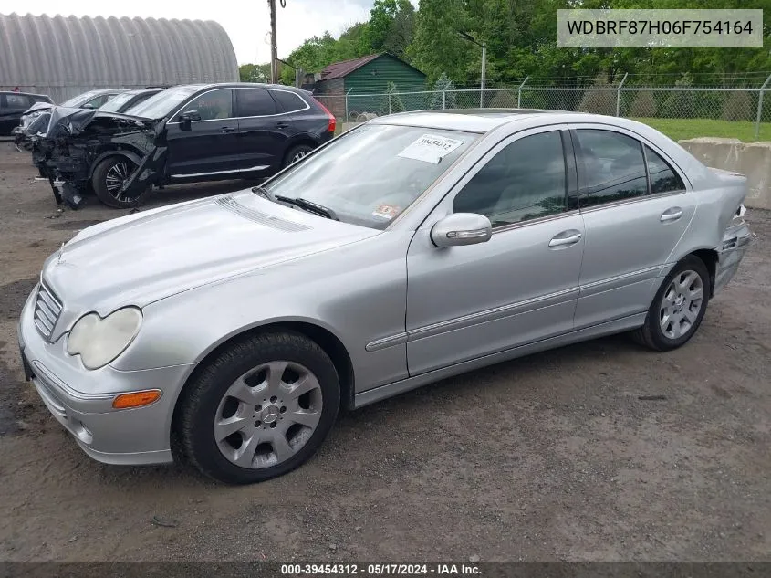 2006 Mercedes-Benz C 350 Luxury 4Matic VIN: WDBRF87H06F754164 Lot: 39454312