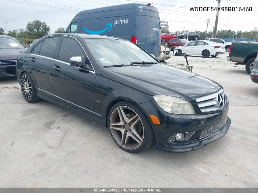 2008 Mercedes-Benz C 300 Luxury/Sport VIN: WDDGF54X98R016468 Lot: 40624129