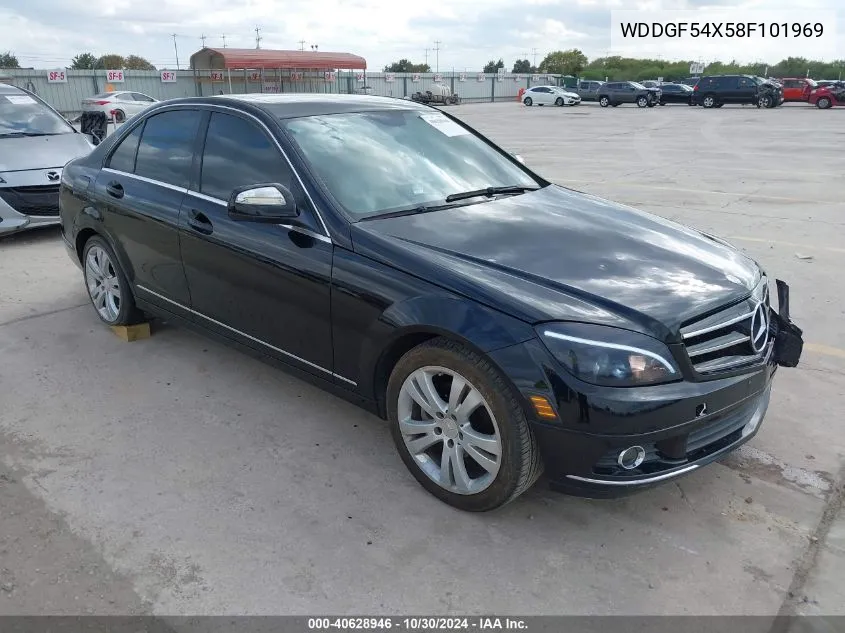 2008 Mercedes-Benz C 300 Luxury/Sport VIN: WDDGF54X58F101969 Lot: 40628946