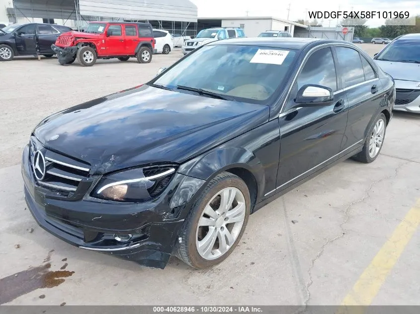 2008 Mercedes-Benz C 300 Luxury/Sport VIN: WDDGF54X58F101969 Lot: 40628946