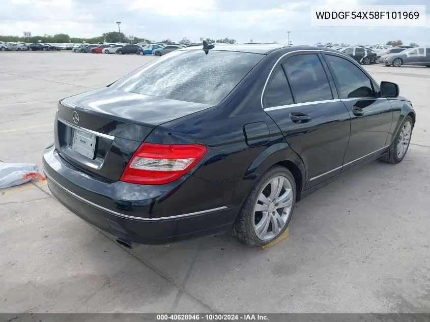 2008 Mercedes-Benz C 300 Luxury/Sport VIN: WDDGF54X58F101969 Lot: 40628946