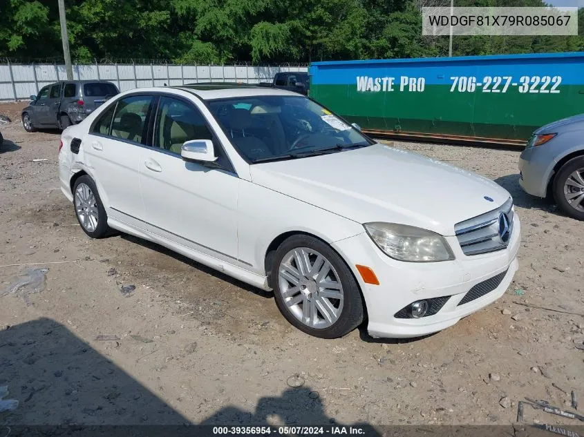 2009 Mercedes-Benz C 300 VIN: WDDGF81X79R085067 Lot: 39356954