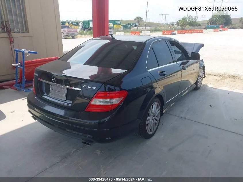 2009 Mercedes-Benz C 300 Luxury 4Matic/Sport 4Matic VIN: WDDGF81X69R079065 Lot: 39428473