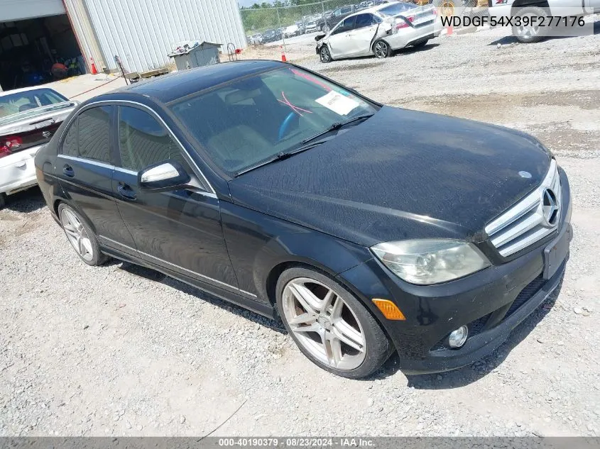 2009 Mercedes-Benz C 300 Luxury/Sport VIN: WDDGF54X39F277176 Lot: 40190379