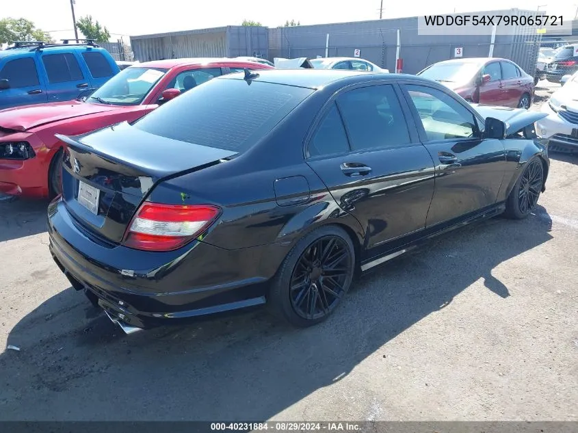 2009 Mercedes-Benz C 300 Luxury/Sport VIN: WDDGF54X79R065721 Lot: 40231884