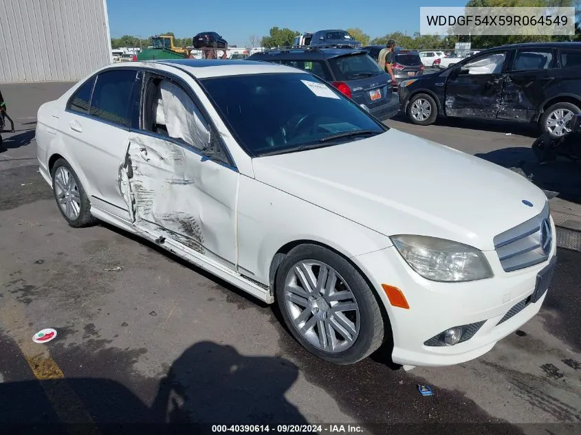 2009 Mercedes-Benz C 300 Luxury/Sport VIN: WDDGF54X59R064549 Lot: 40390614