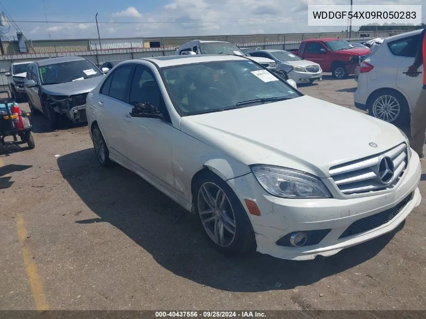 2009 Mercedes-Benz C 300 Luxury/Sport VIN: WDDGF54X09R050283 Lot: 40437556