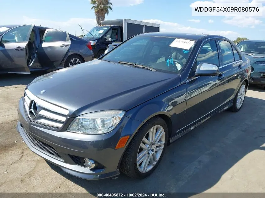 2009 Mercedes-Benz C 300 Luxury/Sport VIN: WDDGF54X09R080576 Lot: 40495872