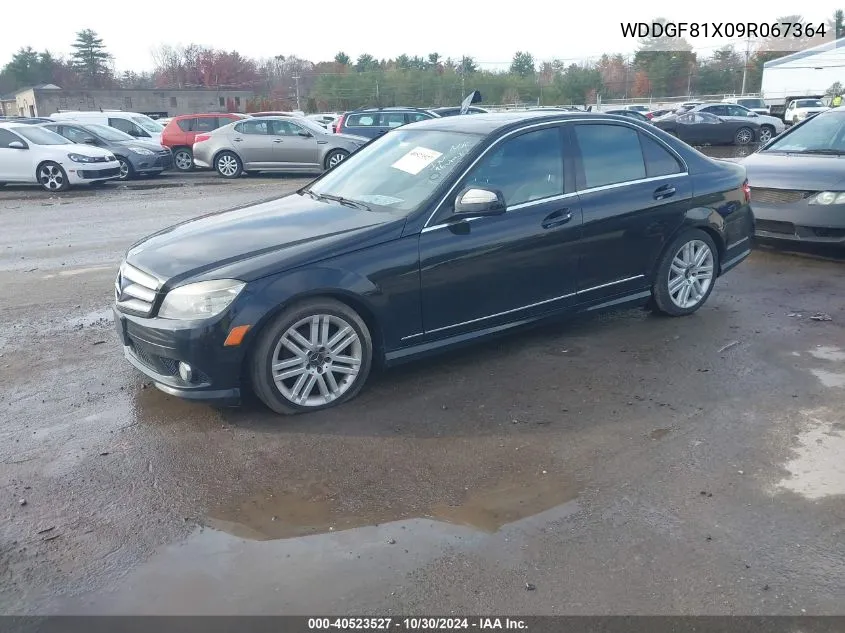 2009 Mercedes-Benz C 300 Luxury 4Matic/Sport 4Matic VIN: WDDGF81X09R067364 Lot: 40523527