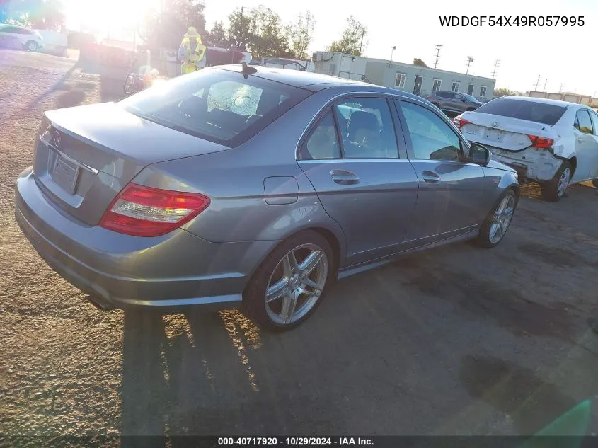 2009 Mercedes-Benz C 300 Luxury/Sport VIN: WDDGF54X49R057995 Lot: 40717920