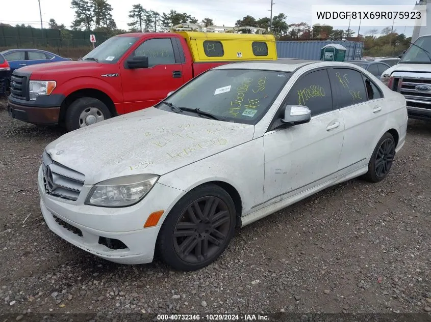 2009 Mercedes-Benz C 300 Luxury 4Matic/Sport 4Matic VIN: WDDGF81X69R075923 Lot: 40732346