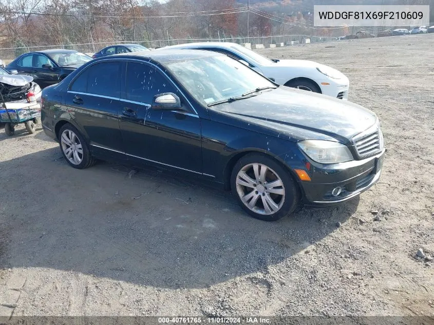 2009 Mercedes-Benz C 300 Luxury 4Matic/Sport 4Matic VIN: WDDGF81X69F210609 Lot: 40761765