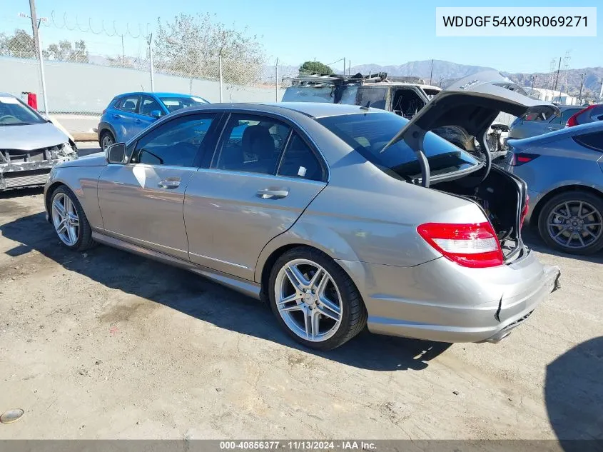 2009 Mercedes-Benz C 300 Luxury/Sport VIN: WDDGF54X09R069271 Lot: 40856377