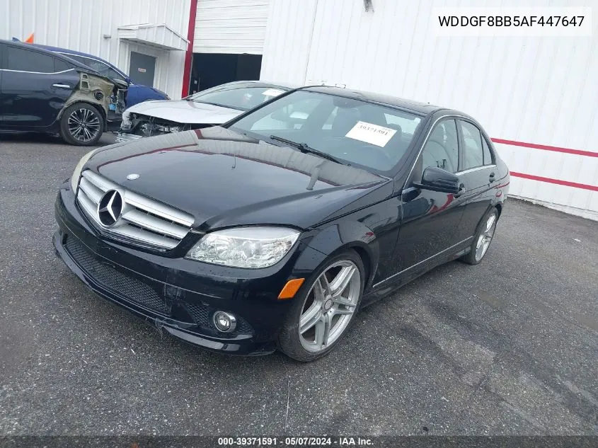 WDDGF8BB5AF447647 2010 Mercedes-Benz C 300 Luxury 4Matic/Sport 4Matic