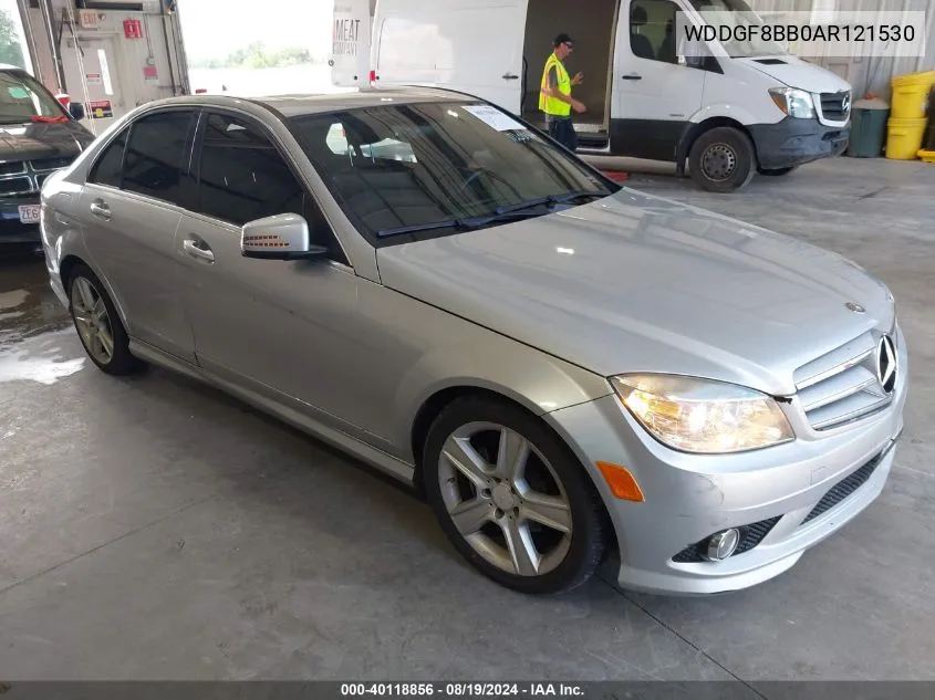 2010 Mercedes-Benz C 300 Luxury 4Matic/Sport 4Matic VIN: WDDGF8BB0AR121530 Lot: 40118856