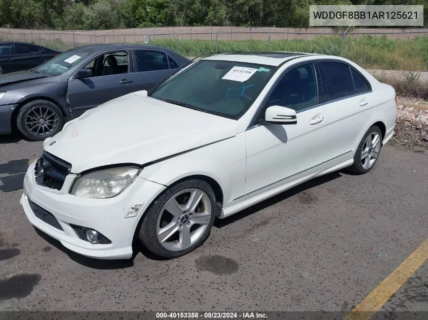 2010 Mercedes-Benz C 300 Luxury 4Matic/Sport 4Matic VIN: WDDGF8BB1AR125621 Lot: 40153358