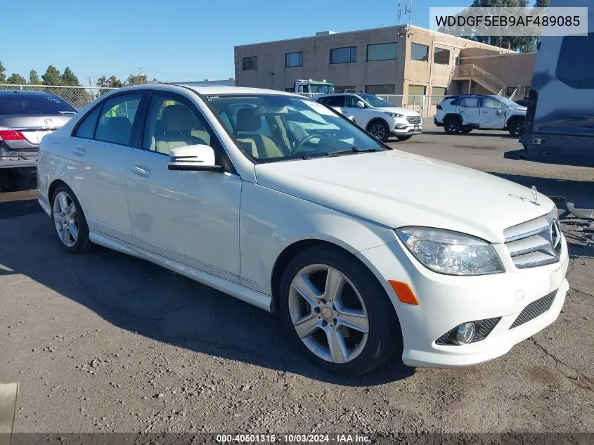 2010 Mercedes-Benz C 300 Luxury/Sport VIN: WDDGF5EB9AF489085 Lot: 40501315