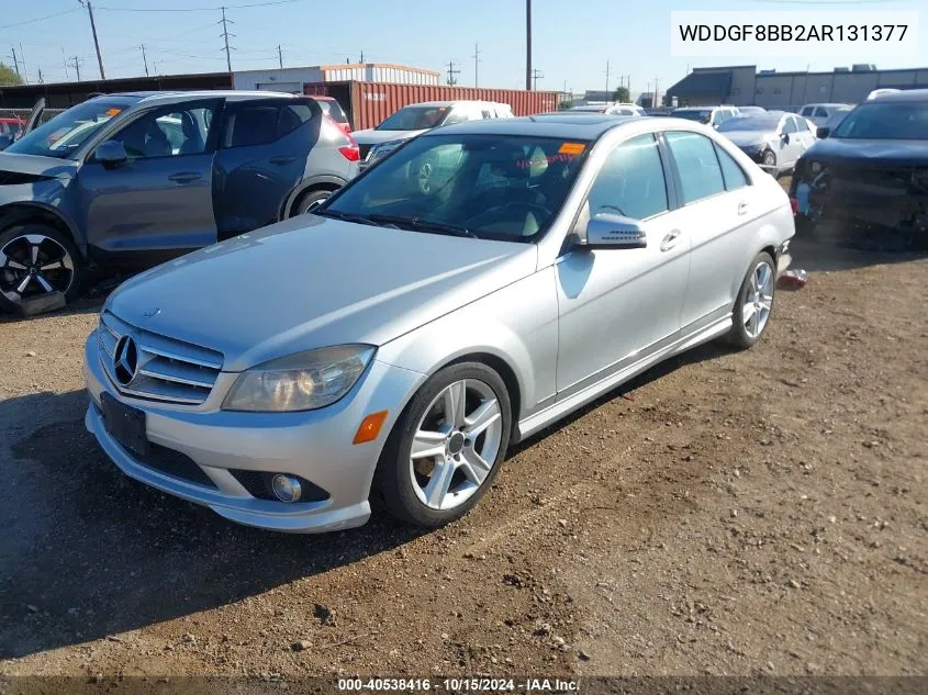 2010 Mercedes-Benz C 300 Luxury 4Matic/Sport 4Matic VIN: WDDGF8BB2AR131377 Lot: 40538416