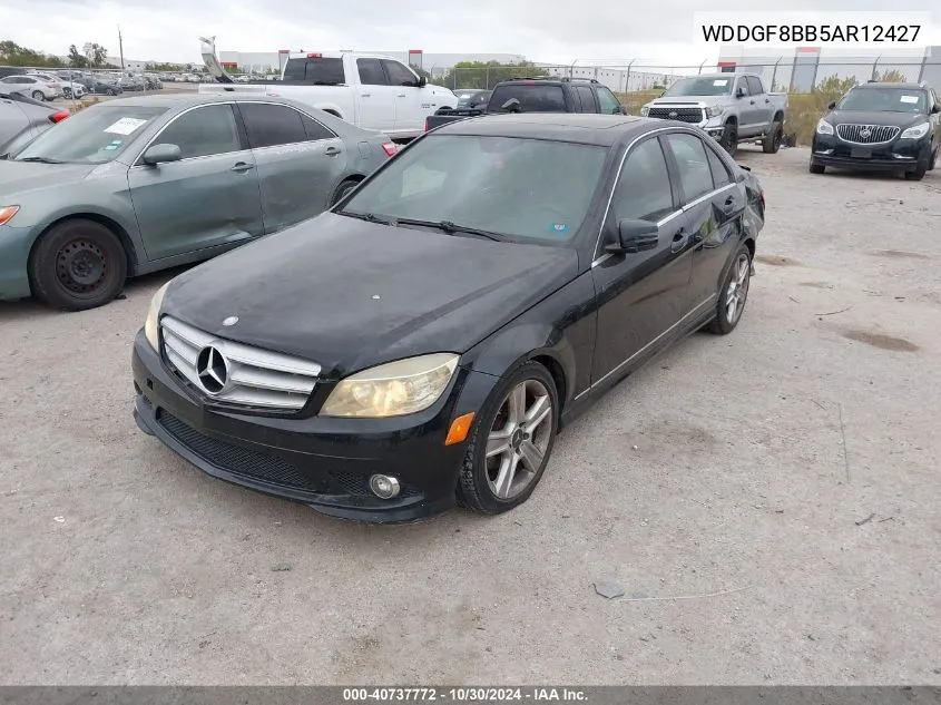 2010 Mercedes-Benz C 300 Luxury 4Matic/Sport 4Matic VIN: WDDGF8BB5AR12427 Lot: 40737772