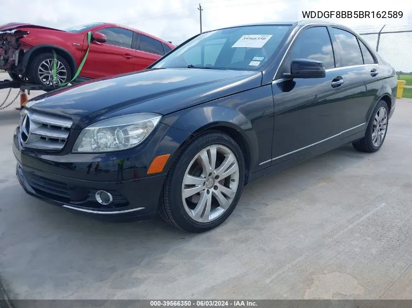 2011 Mercedes-Benz C 300 Luxury 4Matic/Sport 4Matic VIN: WDDGF8BB5BR162589 Lot: 39566350