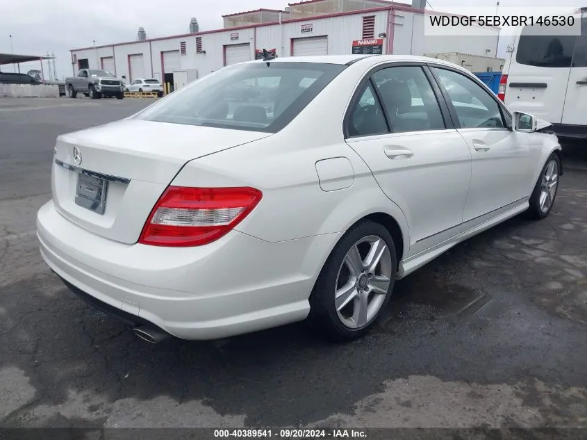 2011 Mercedes-Benz C 300 Luxury/Sport VIN: WDDGF5EBXBR146530 Lot: 40389541