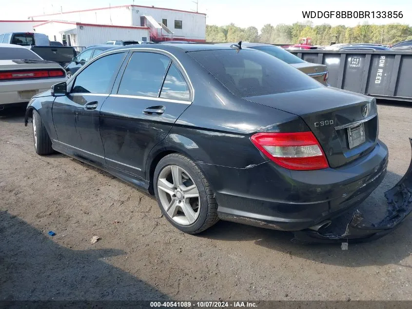 2011 Mercedes-Benz C 300 Luxury 4Matic/Sport 4Matic VIN: WDDGF8BB0BR133856 Lot: 40541089