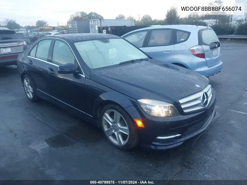 2011 Mercedes-Benz C 300 Luxury 4Matic/Sport 4Matic VIN: WDDGF8BB8BF656074 Lot: 40799575