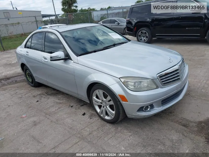 2011 Mercedes-Benz C 300 Luxury 4Matic/Sport 4Matic VIN: WDDGF8BB9BR133466 Lot: 40899539