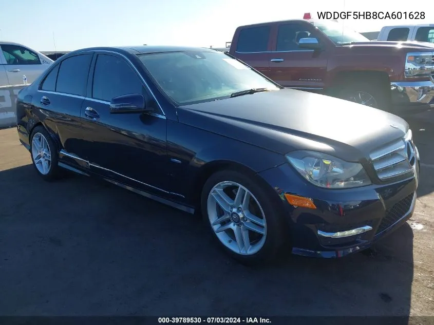 2012 Mercedes-Benz C 350 Sport VIN: WDDGF5HB8CA601628 Lot: 39789530