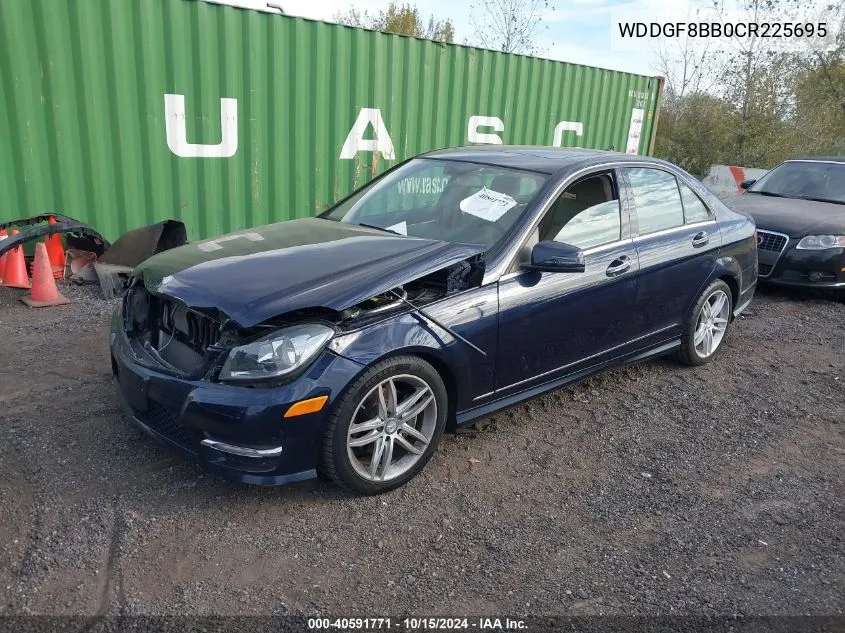 2012 Mercedes-Benz C 300 Luxury 4Matic/Sport 4Matic VIN: WDDGF8BB0CR225695 Lot: 40591771