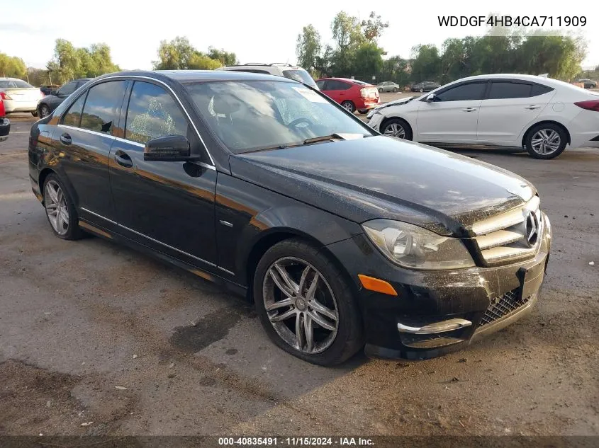 WDDGF4HB4CA711909 2012 Mercedes-Benz C 250