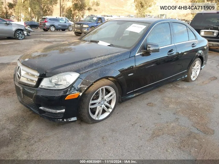 WDDGF4HB4CA711909 2012 Mercedes-Benz C 250