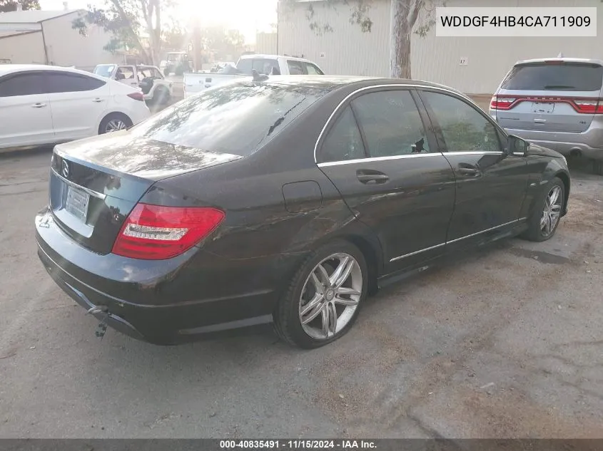 WDDGF4HB4CA711909 2012 Mercedes-Benz C 250