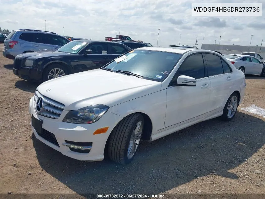 2013 Mercedes-Benz C 250 Luxury/Sport VIN: WDDGF4HB6DR273736 Lot: 39732572